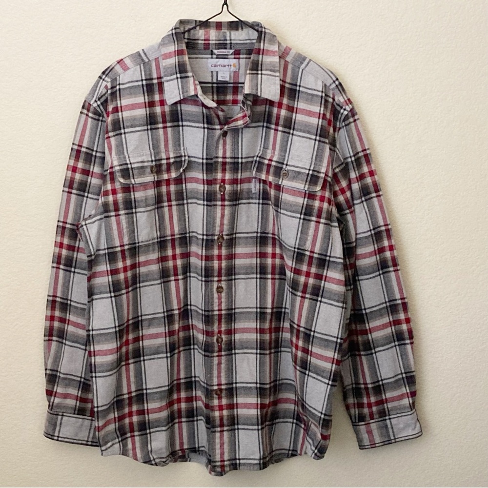 Carhartt Original Fit Flannel Men's Plaid Shirt